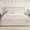 Beige, variant on VECELO King Size Bed with 4 Storage Drawers Upholstered Platform Bed Adjustable with Nailhead Trim Headboard Wooden Slats Support Bed Frame, White
