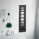 thumbnail image 2 of Tapiz De Pared, Tapiz De Decoración Del Hogar, Tapiz De Arte De Pared, Delicado Y Duradero Para La Oficina Para El Hogar ANGGREK Negro, 2 of 8
