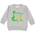 thumbnail image 2 of Inktastic My Mimi Loves Me Grandson Dinosaur Toddler Sweatshirt, 2 of 4