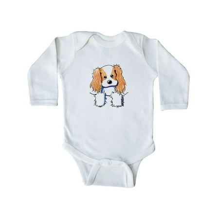 

Inktastic CKC Spaniel Dog Art Gift Baby Boy or Baby Girl Long Sleeve Bodysuit