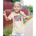 thumbnail image 2 of Retro Second Grade Shirt for Girls Back to School Groovy Girly 2nd Grade T-Shirt Natural Shirt Youth Medium, 2 of 5