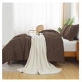thumbnail image 7 of TiaGOC Brown Comforter Set Full, 3 Pieces Boho Tufted Bedding Comforter Set, All Season Fluffy Bed Set (79x90In Comforter & 2 Pillowcases), 7 of 7