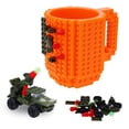 thumbnail image 3 of Bloques de construcción incorporados extraíbles Taza de café Bloque de bricolaje Taza de rompecabezas Regalo (2) Tmvgtek suministros de cocina, 3 of 6