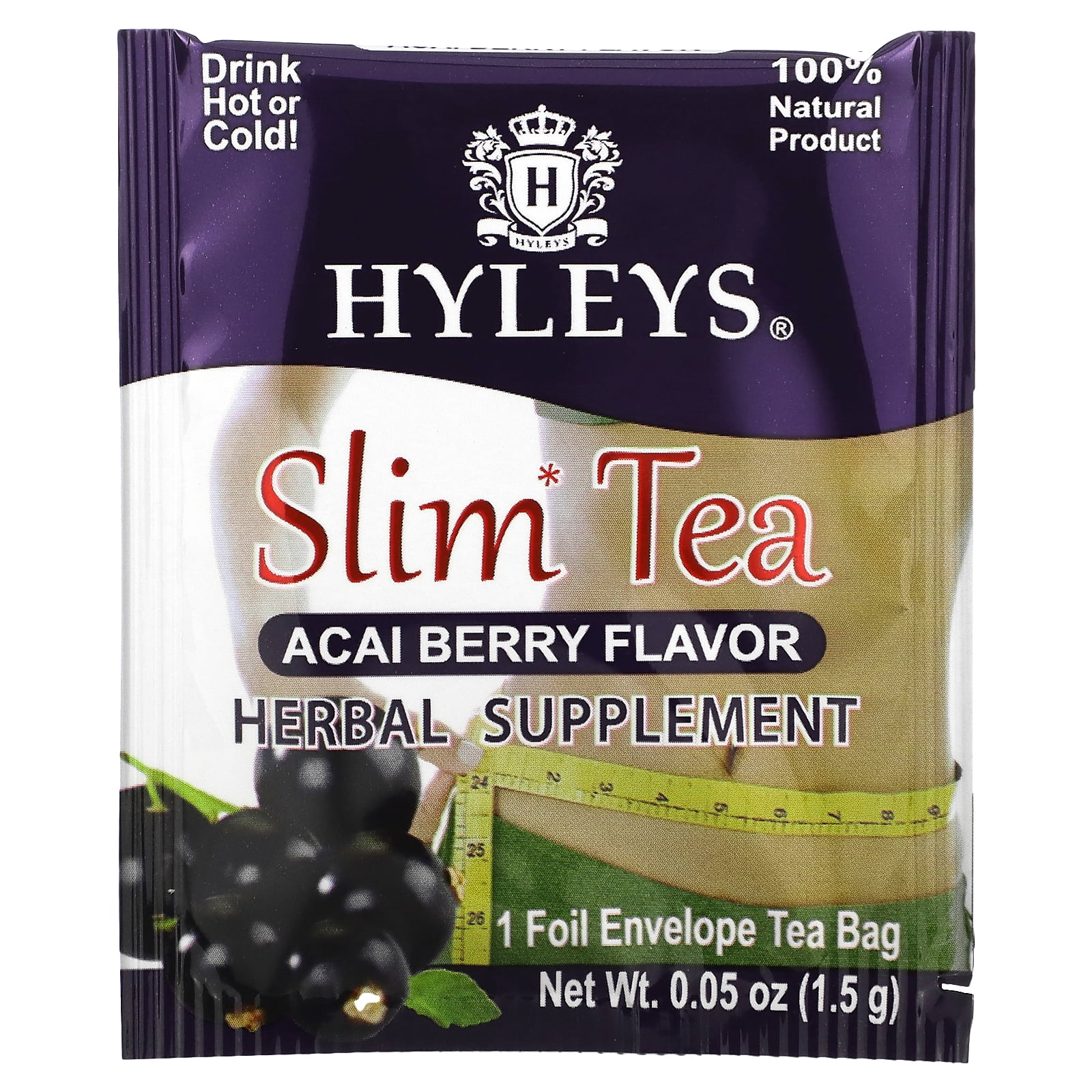 Hyleys Slim Tea Pomegranate Tea Bags - Shop Tea at H-E-B