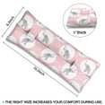 thumbnail image 4 of Breast Surgery Recovery Cushion - Watercolor Elephant Artwork - Skin-Friendly Material for Sensitive Chest Areas, 4 of 5
