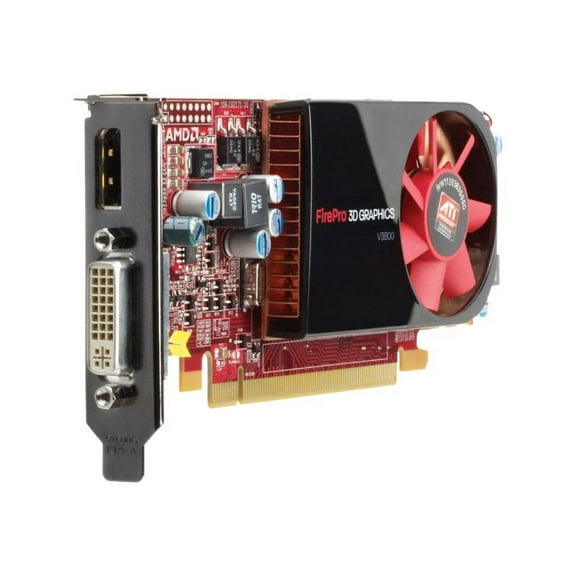 HP ATI FirePro V3800 Graphic Card, 512 MB DDR3 SDRAM