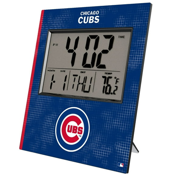 Keyscaper Chicago Cubs Digital Desk Clock