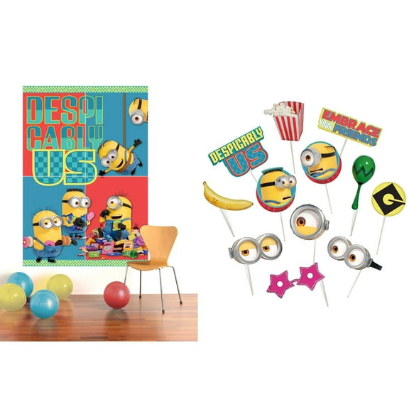 Despicable Me 'Despicably Us' Scene Setter w/ Props  (16pcs)