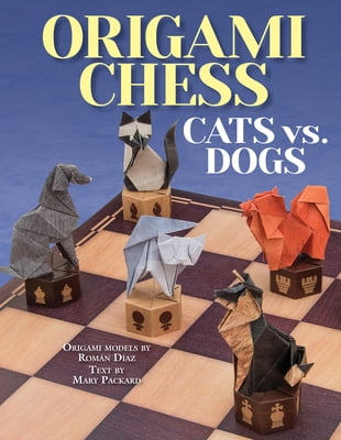Pre-Owned Origami Chess: Cats vs. Dogs (Hardcover) 1626861714 9781626861718