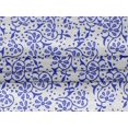 thumbnail image 5 of oneOone Velvet Royal Blue Fabric Block Craft Projects Decor Fabric Printed By The Yard 58 Inch Wide-WY, 5 of 5