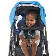 Dreambaby Clip-on Fan with Soft Fins - Baby Strollers Accessories for Infants & Toddlers - Blue