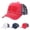 Red, variant on Men Women Washed Distressed USA Baseball Cap American Independence Day Fashion Visor Hat