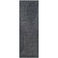 thumbnail image 1 of Safavieh Soho Dark Grey Contemporary Rug - Runner 2'6" x 16', 1 of 2