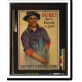 thumbnail image 2 of Historic Framed Print, Sure! Well finish the job Victory Liberty Loan.Gerrit A. Beneker 1918 Edwards Deutsch Litho. Co. Chicago., 17-7/8" x 21-7/8", 2 of 9