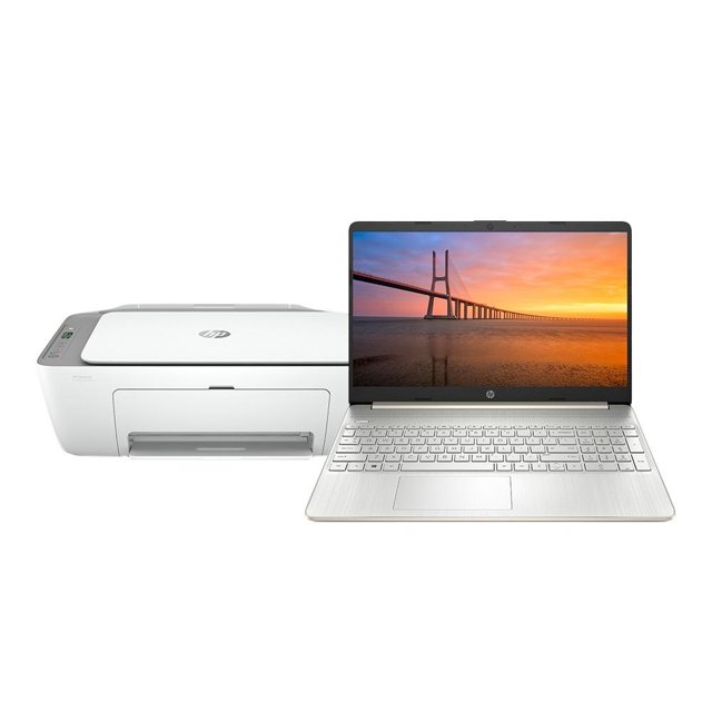 Laptop HP 15-ef2518 AMD R3 5300 12GB RAM 256GB SSD más Mulifuncional 2775