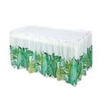 thumbnail image 2 of HongHeng Plastic Table Skirts for Rectangle Tables Disposable Ruffle Table Skirts for Party Wedding Reception Birthday, 2 of 6