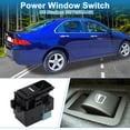 thumbnail image 2 of Interruptor de ventana eléctrica Unique Bargains No.35770SDAA21 Interruptor de control de ventana del lado trasero del pasajero para Honda Accord Odyssey Negro, 2 of 7
