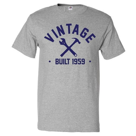 60th Birthday Present For Mom 60th Birthday Gift T shirt 60 Years Old Present 1959 Tools Tee Gift ()
