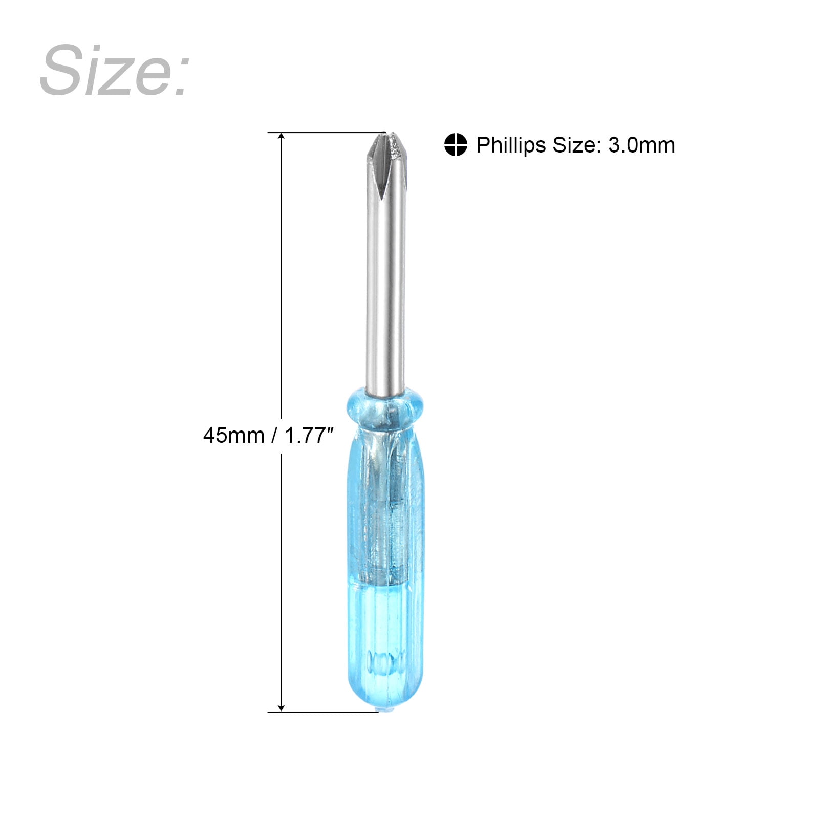 Phillips head sizes deals