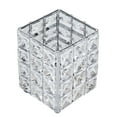 thumbnail image 3 of European Style Crystal Storage Box Crystal Jewelry Trinket Box Square Earrings Rings Organizer for Gift Giving Home Decoration Silver, 3 of 22
