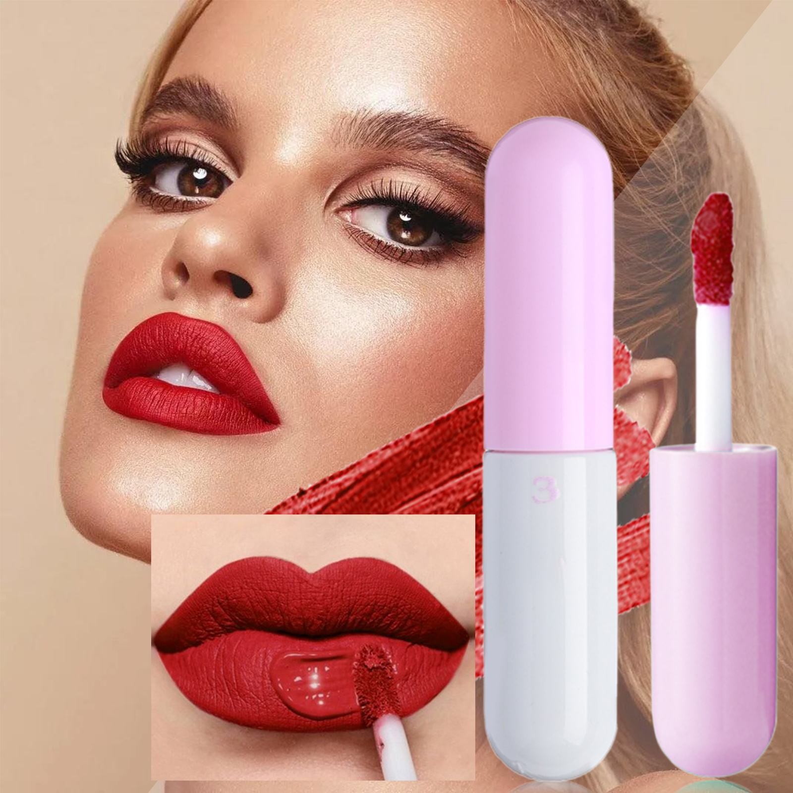 WOXINDA Light It up Lip Gloss Makeup That Arrives Quickly Colored Solid Lip  Gloss Moisturizing Lip Balm Film Moist Non Fade High Pigment Lipstick Lip  Balm Hydrating And Moisturizing 