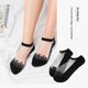 thumbnail image 4 of Calcetines cortos de verano y otoño Sonducket para mujer de seda cristalina y encaje PS4452-01, 4 of 6