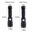 thumbnail image 3 of HOARBOEG LED Zoomable Flashlight, High Lumens Emergency Flashlight With 3 Modes, Zoomable, Water Proof Flash Light Camping Flashlight Table Lamp Outdoor Lighting Hiking, 3 of 7