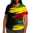 thumbnail image 2 of DDAPJ pyju Black History T-shirts for Women Short Sleeve Black History Month Shirt African American Pride Tshirt Celebration Parade Graphic Tees Sales of Today Multicolor L, 2 of 5