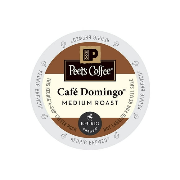 Peet's Coffee Cafe Domingo K Cups