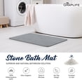 "Goutoday Quick Drying Diatomite Stone Bath/Floor Mat, Super Absorbent ...