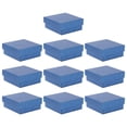 thumbnail image 6 of Gymnture 10 Blue Cardboard Jewelry Gift Boxes for Rings, Bracelets & Earrings, 6 of 10