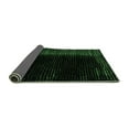 thumbnail image 2 of Ahgly Company Indoor Round Abstract Emerald Green Modern Area Rugs, 8' Round, 2 of 4
