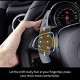 thumbnail image 4 of Extensión de volante de aluminio (plateado) para Mercedes Clase A/Clase C/Clase E/CLS/CLA/GLC/GLK/GLE, 4 of 5