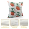 thumbnail image 4 of Nawypu  Tomatoes Throw Pillow Cover Soft Square Cushion Case for Couch Sofa Bedroom Car Farmhouse Home Decor, 4 of 5