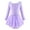 Purple, variant on GYRATEDREAM Girls Long Sleeve Ballet Leotards with Shinny Skirts Criss-Cross Back Dance Dresses 5-12T