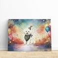thumbnail image 3 of Hello 2025 Bichon Frise Celebrates Happy New Year Firework Balloon Horizontal Matte Canvas Poster Bichons Dog Lovers Gifts Idea Wall Art Home Decor - 02024, 3 of 5