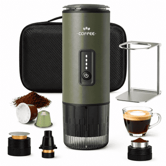 Wacaco Nanopresso Portable Espresso Maker, 18 Bar Pressure