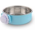 thumbnail image 1 of Jaula para perros, cuenco extraíble de acero inoxidable para colgar, cuenco para mascotas, cuenco pequeño para agua, comedero para perros, gatos, conejos, Birdsgreen Pet Supplies, 1 of 5