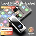 thumbnail image 2 of K55 Digital Collar style Bluetooth Earphones with Telescopic Cable for Fast Charging, Vibration Reporting, Selfie Protection, Driving and Cycling, 2 of 8