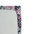 thumbnail image 3 of Ambesonne Abstract Floral Fitted Sheet, Art Fantasy Flowers, Full Size, Dark Fuchsia and Pale Pink, 3 of 5