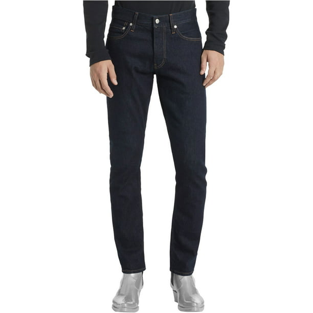 Calvin Klein - Calvin Klein Mens Logo Slim Fit Jeans - Walmart.com ...