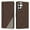 Brown, variant on Case for Samsung Galaxy S23 Ultra, PU Leather Wallet Folio Card Holder Kickstand Shockproof Drop Protection Wrist Strap Wireless Charging Phone Case Cover Compatible with S23 Ultra, Brown