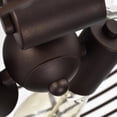 thumbnail image 3 of CHLOE Ironclad Industrial 3 Light Bronze Semi-Flush Ceiling Fixture 15", 3 of 5
