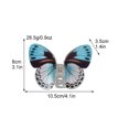 thumbnail image 3 of Xihbxyly Pinza para El Cabello de Acrílico, Elegante Diseño de Canasta de Flores, Motivo de Mariposa para Un Estilo Sofisticado, Agarre Duradero para Todo Tipo de Cabello, para Uso Recogido o Informa, 3 of 4