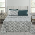 thumbnail image 1 of Lux Decor Collection King Bed Sheets Set - 6 Piece Bedding - Brushed Microfiber - Shrinkage and Fade Resistant - Easy Care (King, Grey), 1 of 5