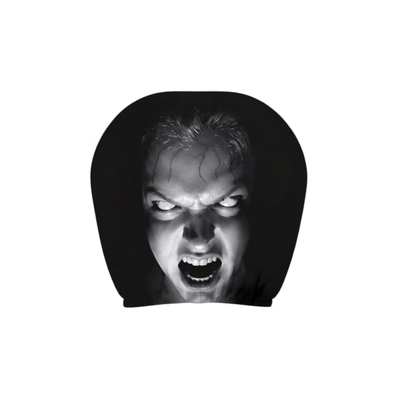 2 Pack, Halloween Car Decorations Creepy Car Headrest Covers 11 Inch Spooky Halloween Decor for Car Interior Decor Scary Halloween Decorations for Vehicle Halloween Ghost Themed