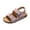 Pink, variant on Gubotare Boys Sandals Little Kid Toddler Boys Girls Double Buckle Sandals Children's Adjustable Back Strap Water Sandal Size 10.5 (Khaki,10.5 Little Kids)