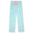 thumbnail image 3 of Sleep On It Girls 2-Piece Long-Sleeve Button-Up Pajama Set with Plush Headband Gift, Big Bows, 3T, 3 of 6