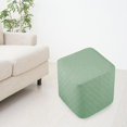 thumbnail image 3 of Stretch Ottoman Cover Furniture Protector Ottoman Foot Rest Cover for Footrest Foot Stool , Green, 3 of 8