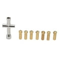 thumbnail image 3 of Extruder Nozzles, 3D Printer Nozzle Kit Long Service Life Brass Different Sizes  for Printers, 3 of 8